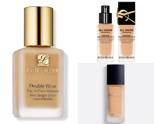 Oily/combination skin makeup essentials cover photo collage
