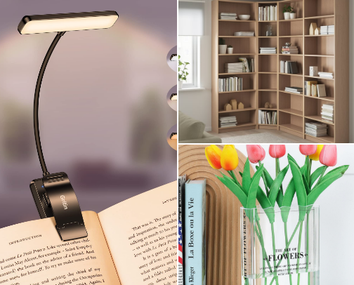 All things bookish cover photo collage