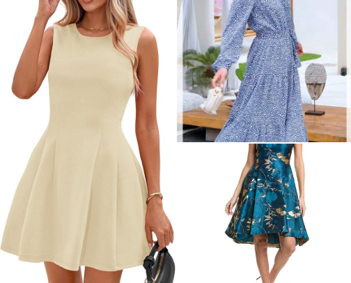 "My favorite dresses for summer 2025 – elegant, comfortable and striking 👗" cover photo collage