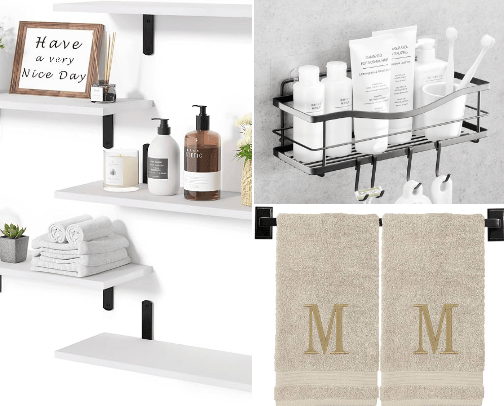 Restroom Decor cover photo collage