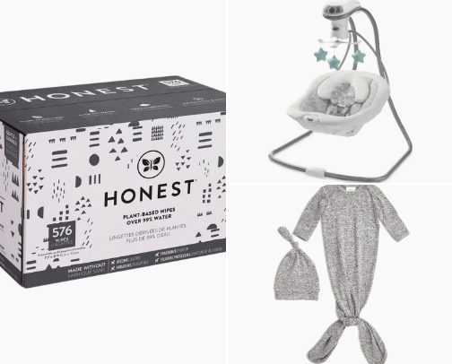 Baby Registry Must Haves cover photo collage