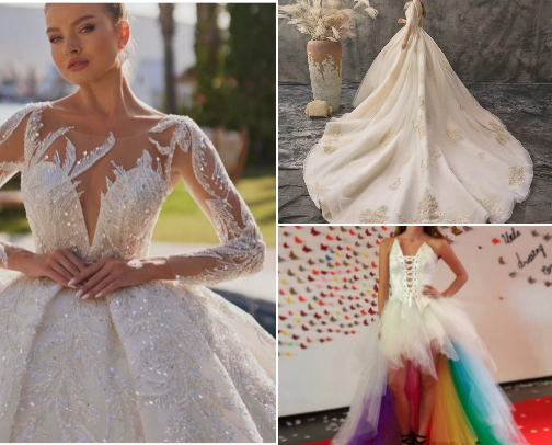 Wedding Gowns cover photo collage