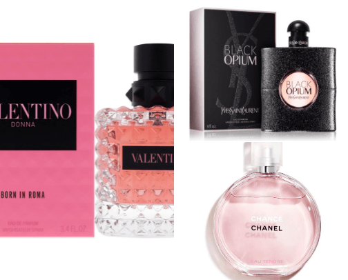 parfum cover photo collage