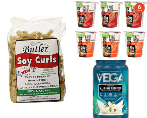 Vegan Products cover photo collage