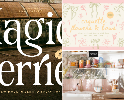 Handpicked Must-Have Graphics & Designs cover photo collage