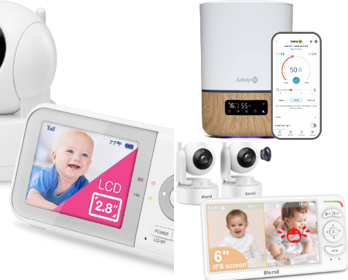 Newborn Nighttime Setup cover photo collage