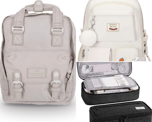 Back to School Essentials ♡ cover photo collage