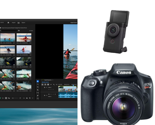 Content Creation Must Haves cover photo collage