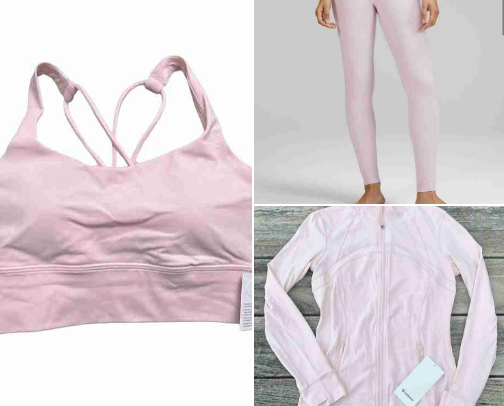 LULULEMON workout outfit for my pink girls💕 cover photo collage