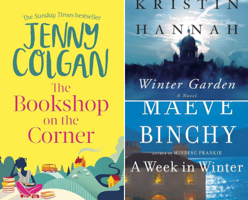 Top 10 Cozy Winter reads cover photo collage