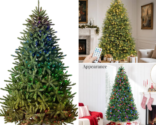 Christmas Home & Tree Décor cover photo collage