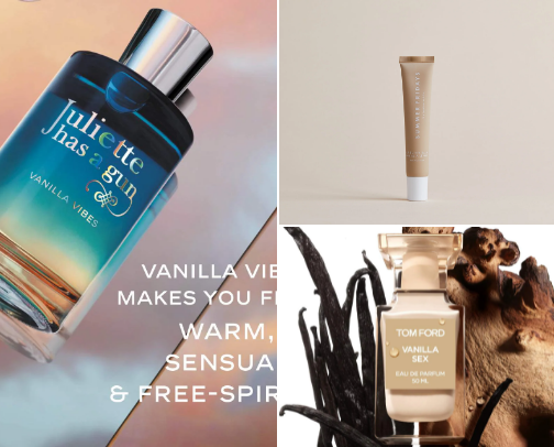 for vanilla lovers cover photo collage