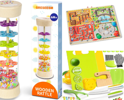 Toddler & Baby Gift Ideas cover photo collage