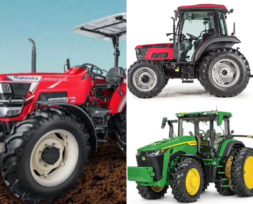 Top Tractors and Farm Machines cover photo collage