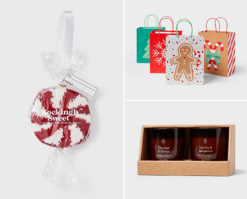 easy gift/ christmas ideas from target cover photo collage