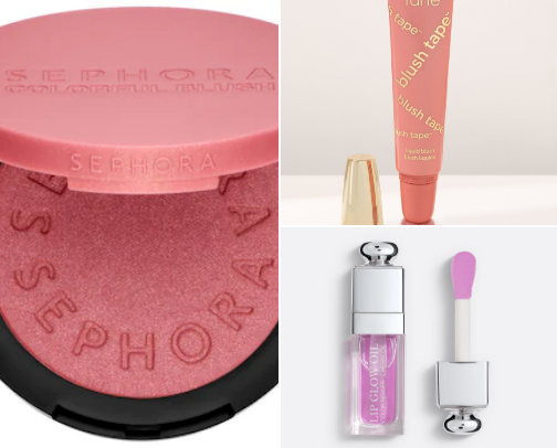 Game-changing makeup items cover photo collage