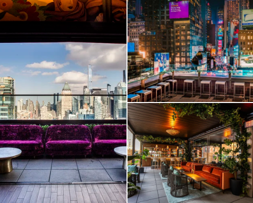 Best Rooftops in NYC cover photo collage