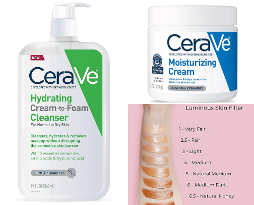 Affordable Makeup and skincare… ANYONE can use!! cover photo collage