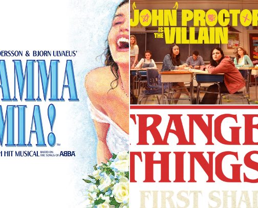 My favorite Broadway recs cover photo collage