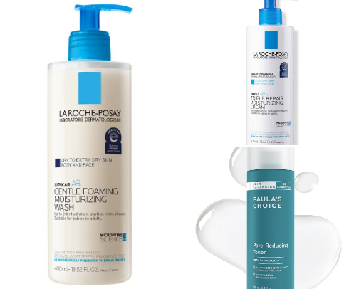 Dry Skin Girlies: My Everyday Skincare Routine cover photo collage