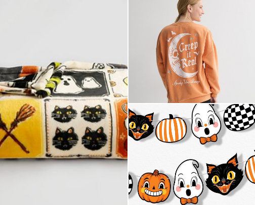 Vintage Haloween Finds cover photo collage