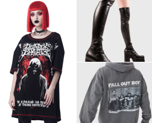 Alt clothing cover photo collage