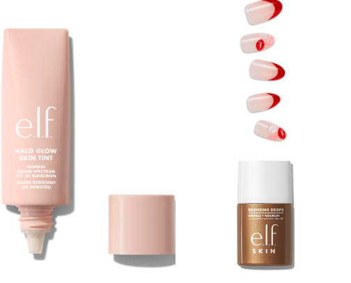 My favorite beauty products cover photo collage