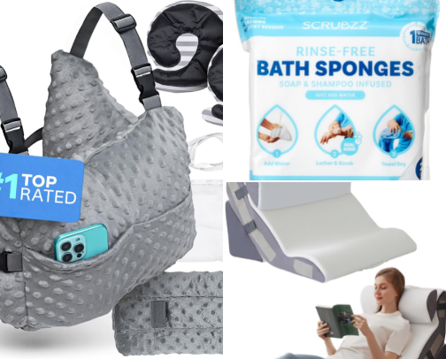 Mastectomy Recovery Must Haves cover photo collage