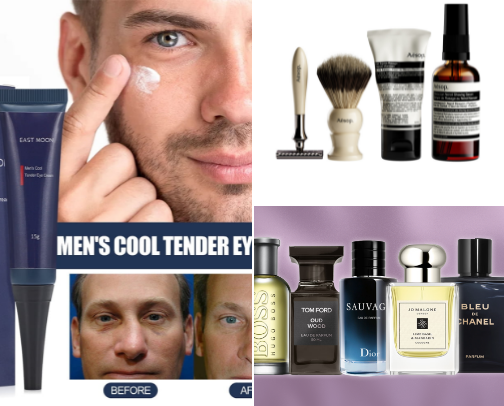 Grooming Essentials: Curated for Men cover photo collage