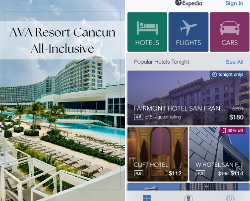 Cancun-bound Necessities! cover photo collage