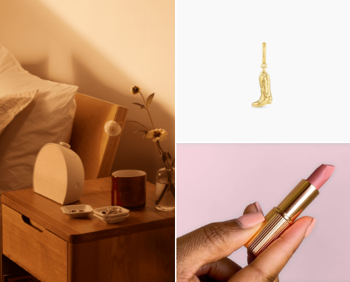 Things I love + Want cover photo collage