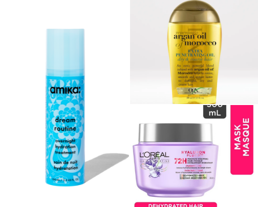What i use to keep my hair moisturized and shiny cover photo collage