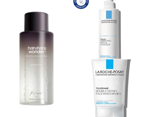 Favorite skin care cover photo collage
