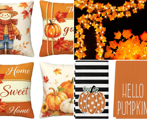 Fall decor to make your home cozy! cover photo collage