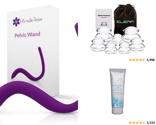 Pelvic Floor Products + Menstrual Cycle cover photo collage