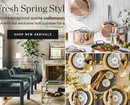 William Sonoma Home Essentials cover photo collage