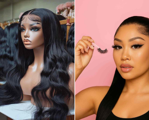 Bae You 🔥 Wigs & Lashes cover photo collage