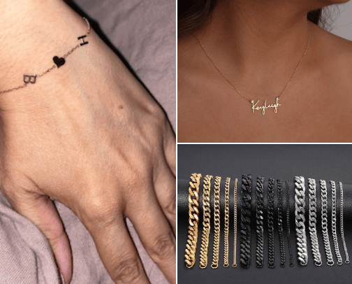 Jewelry cover photo collage