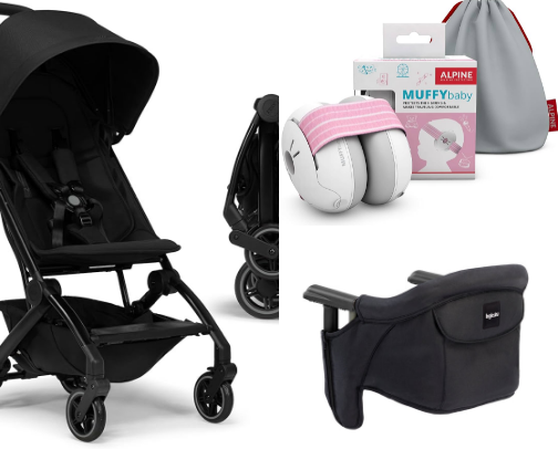 Must haves to travel with baby! cover photo collage