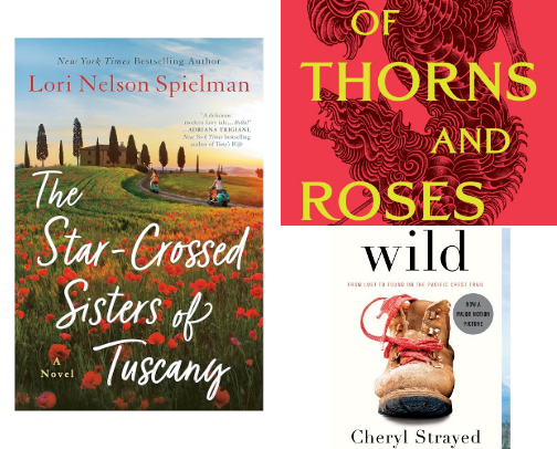 Top Reads (as a thriller, crime, fantasy and smut girly💅) cover photo collage