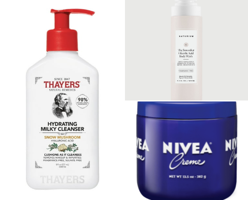 Skincare Staples I Swear By 🤞🏾✨ cover photo collage