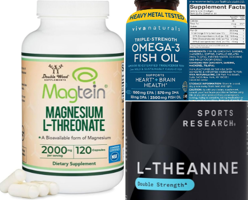 Brain Power & Focus: Top Supplements for Study & Work cover photo collage