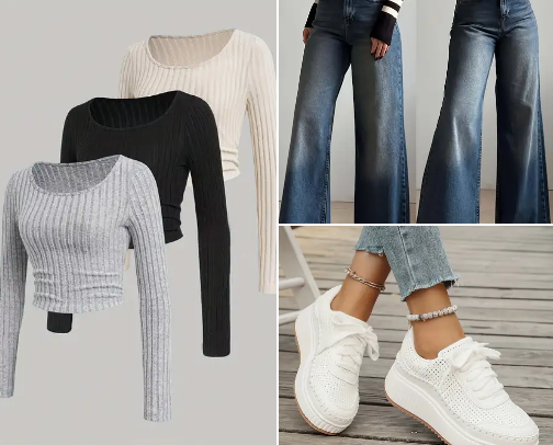 Affordable & Aesthetic Outfits from Temu 💕✨ cover photo collage