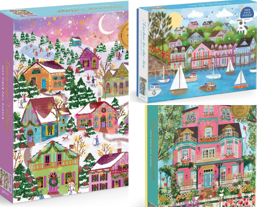 I'm turning into a puzzle lady... cover photo collage