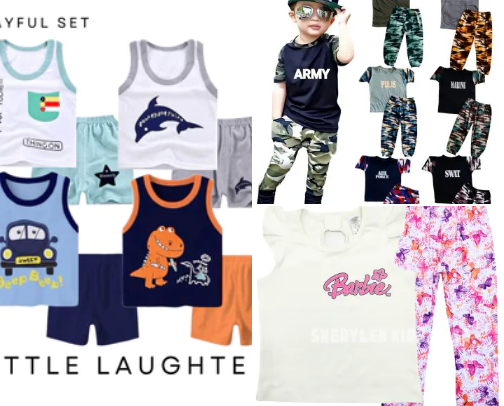 🧒 Kid's Daily Outfits 🔥 cover photo collage