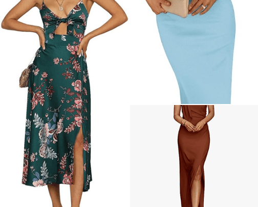 Wedding guest attire cover photo collage