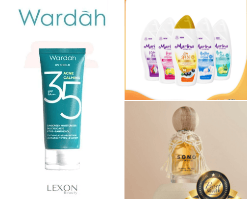 My Top #3 Skincare dan Bodycare cover photo collage