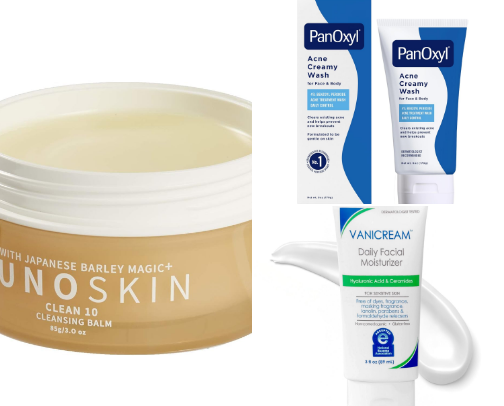 Skincare favorites cover photo collage