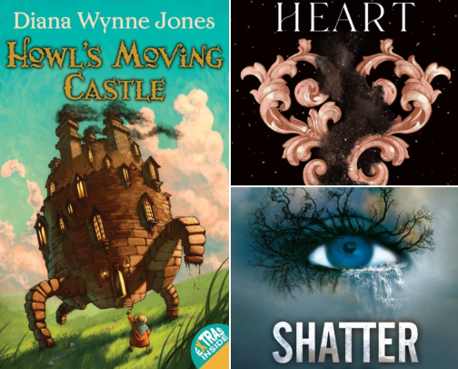 Fictional Books cover photo collage