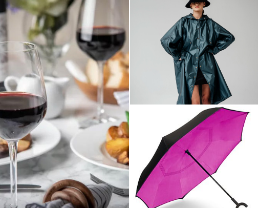 Sudden rainy day in Cape Town *needs vs wants* cover photo collage